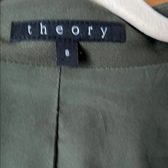 Theory  Women's Olive Blazer - Picture 8 of 13